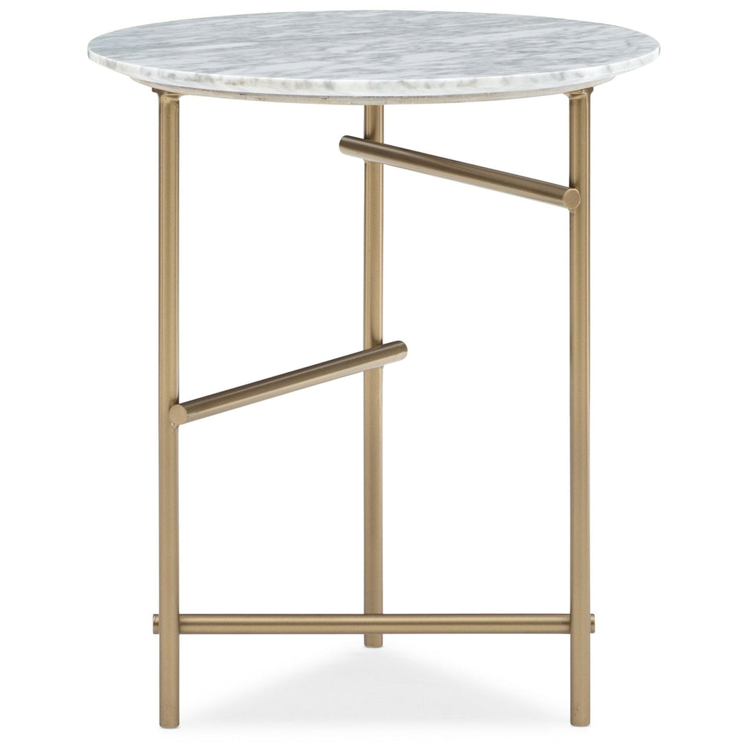 Modern Edge Concentric Side Table Caracole 5