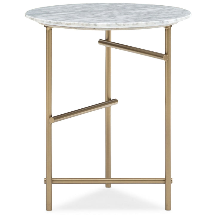 Modern Edge Concentric Side Table Caracole 5