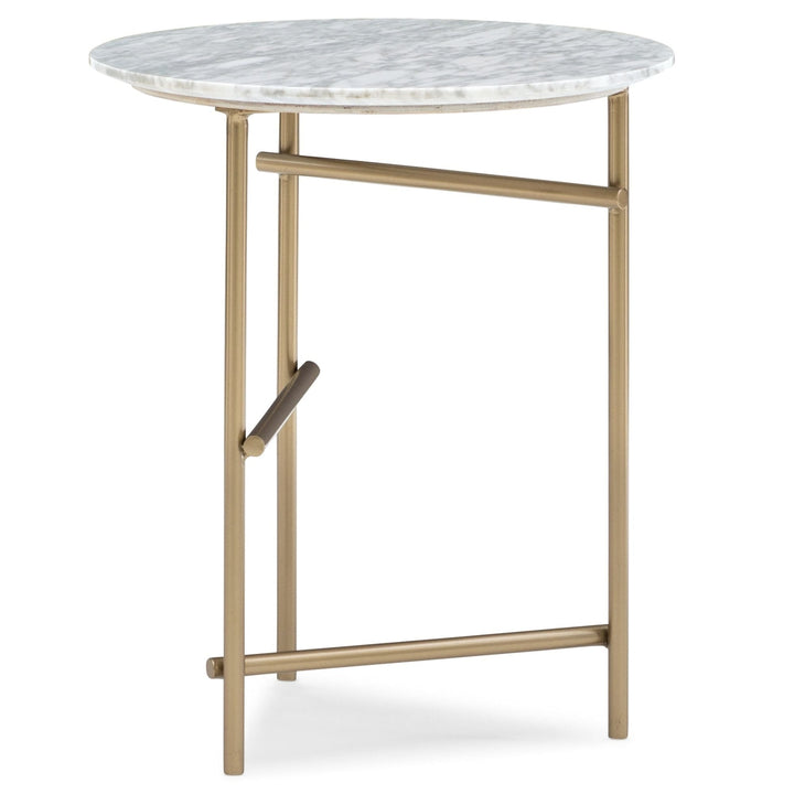 Modern Edge Concentric Side Table Caracole 1