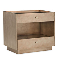 Caracole Modern Edge Perimeter Bedside Table