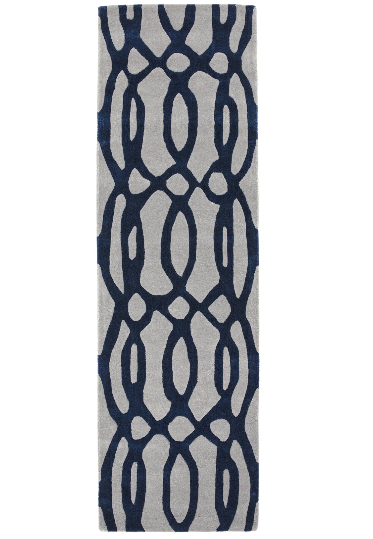  Asiatic Carpets-Asiatic Carpets Matrix Hand Tufted Rug Wire Blue - 160 x 230cm-Multicoloured 861 