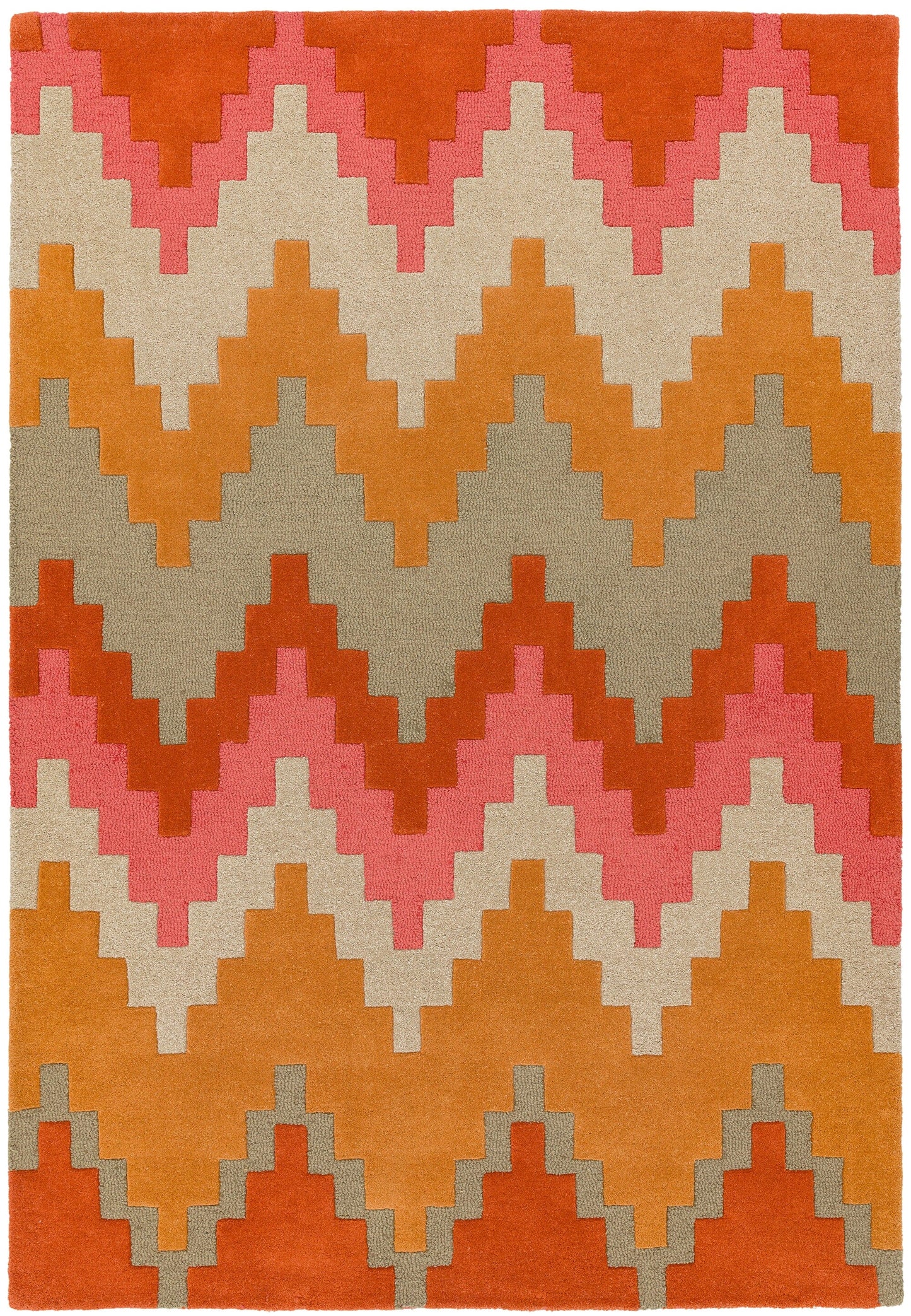 Asiatic Carpets Matrix Hand Tufted Rug Cuzzo Sienna - 200 x 300cm