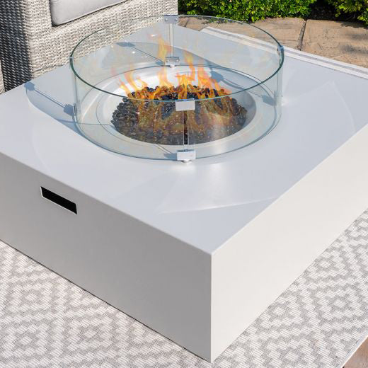 Maze Fire Pit Coffee Table Grey