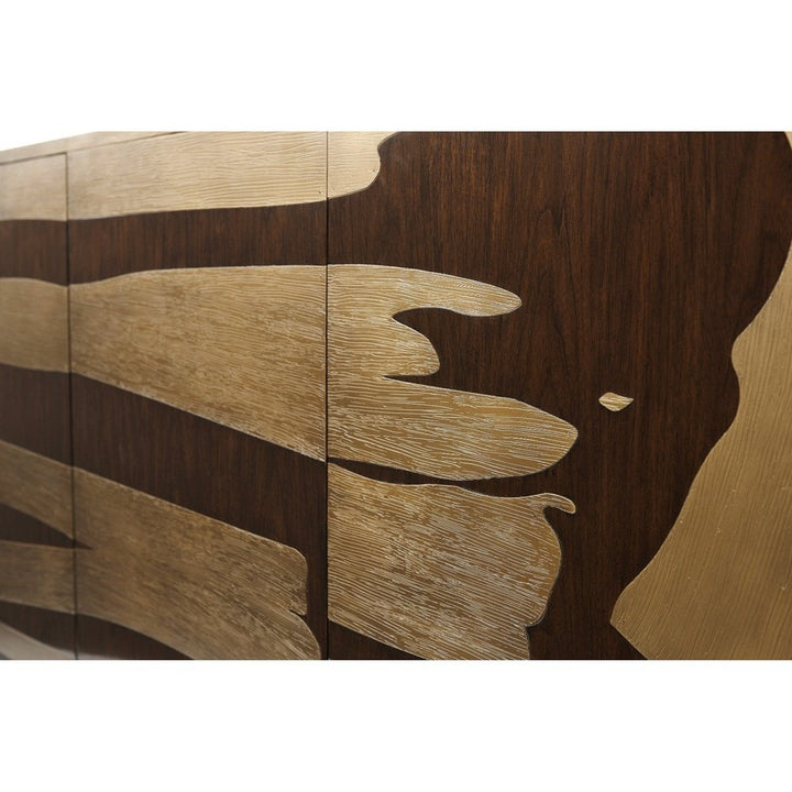 Washi Cabinet - High Gloss Pinyon Theodore Alexander 4