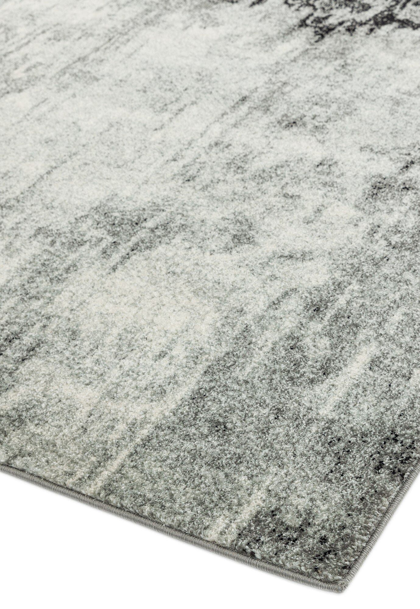 Asiatic Carpets Nova Machine Woven Rug Distress Grey - 160 x 230cm
