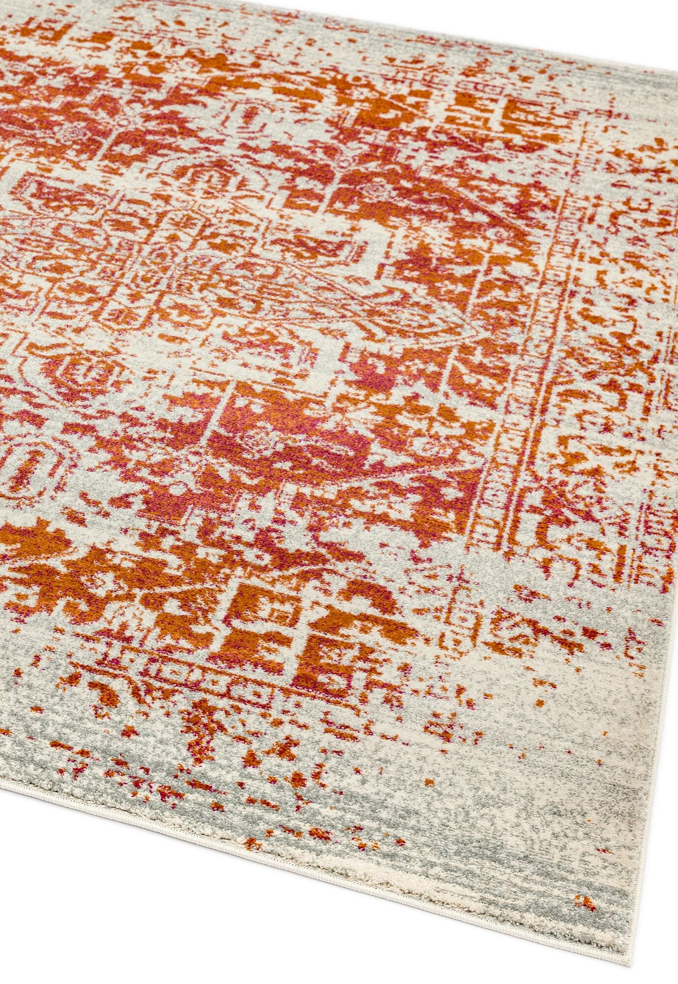  Asiatic Carpets-Asiatic Carpets Nova Machine Woven Rug Antique Orange - 160 x 230cm-Orange 821 