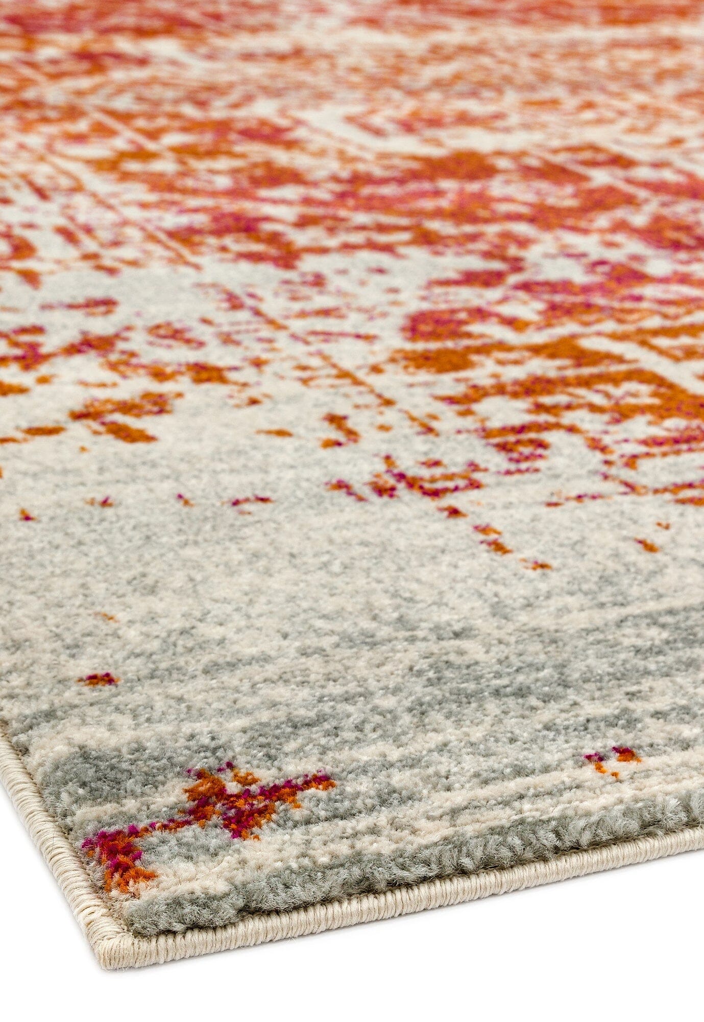  Asiatic Carpets-Asiatic Carpets Nova Machine Woven Rug Antique Orange - 160 x 230cm-Orange 125 