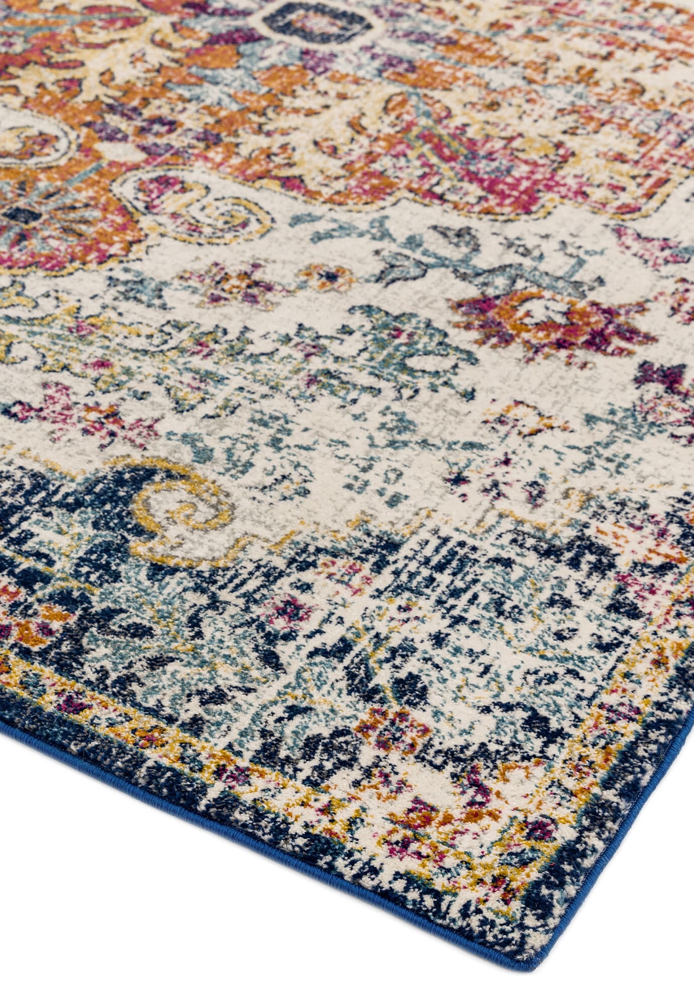  Asiatic Carpets-Asiatic Carpets Nova Machine Woven Rug Medallion Multi - 160 x 230cm-Multicoloured 189 