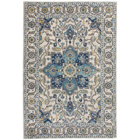 Asiatic Carpets Nova Machine Woven Rug Persian Blue - 200 x 290cm