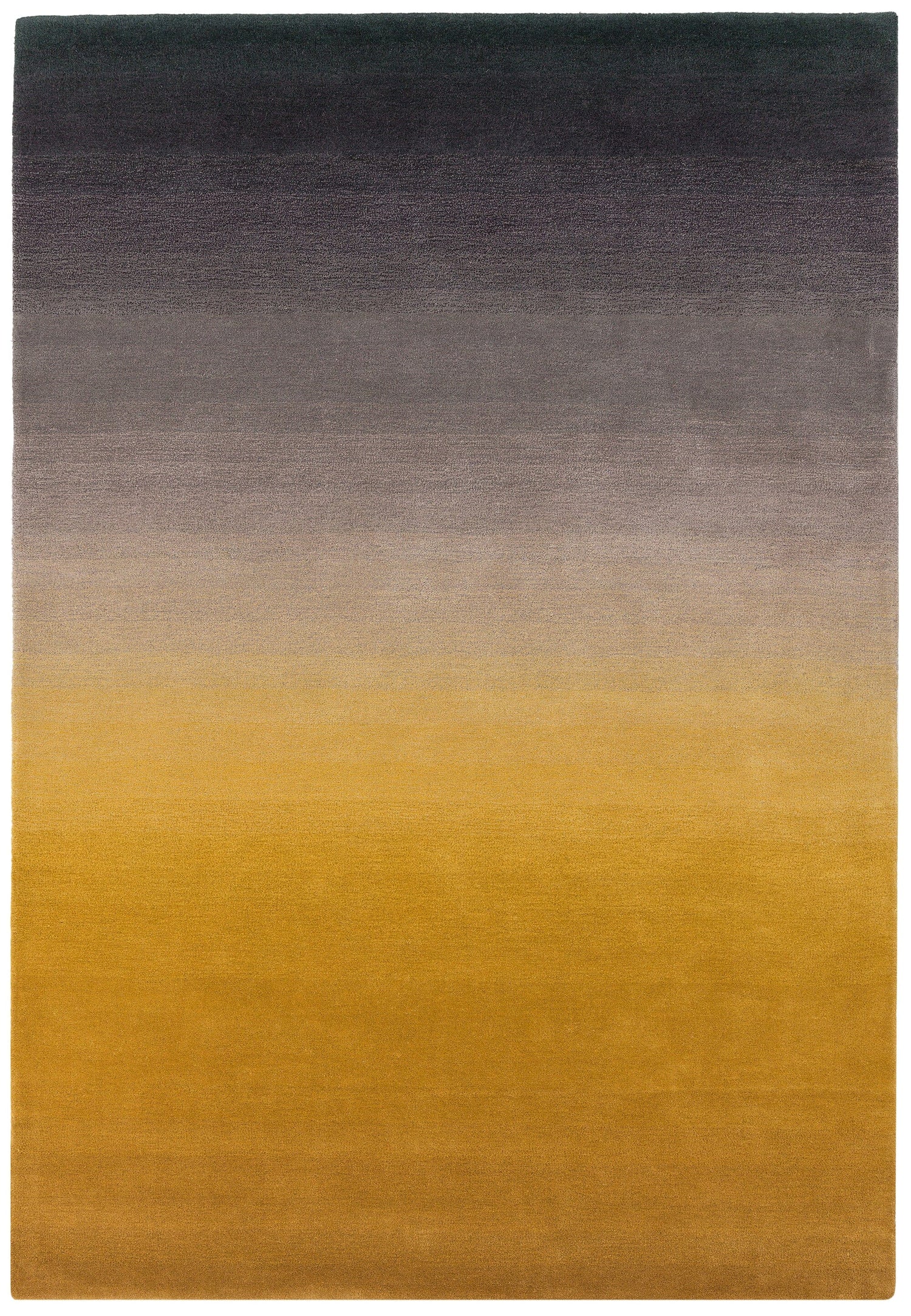  Asiatic Carpets-Asiatic Carpets Ombre Hand Tufted Rug Mustard - 120 x 170cm-Yellow, Gold 741 