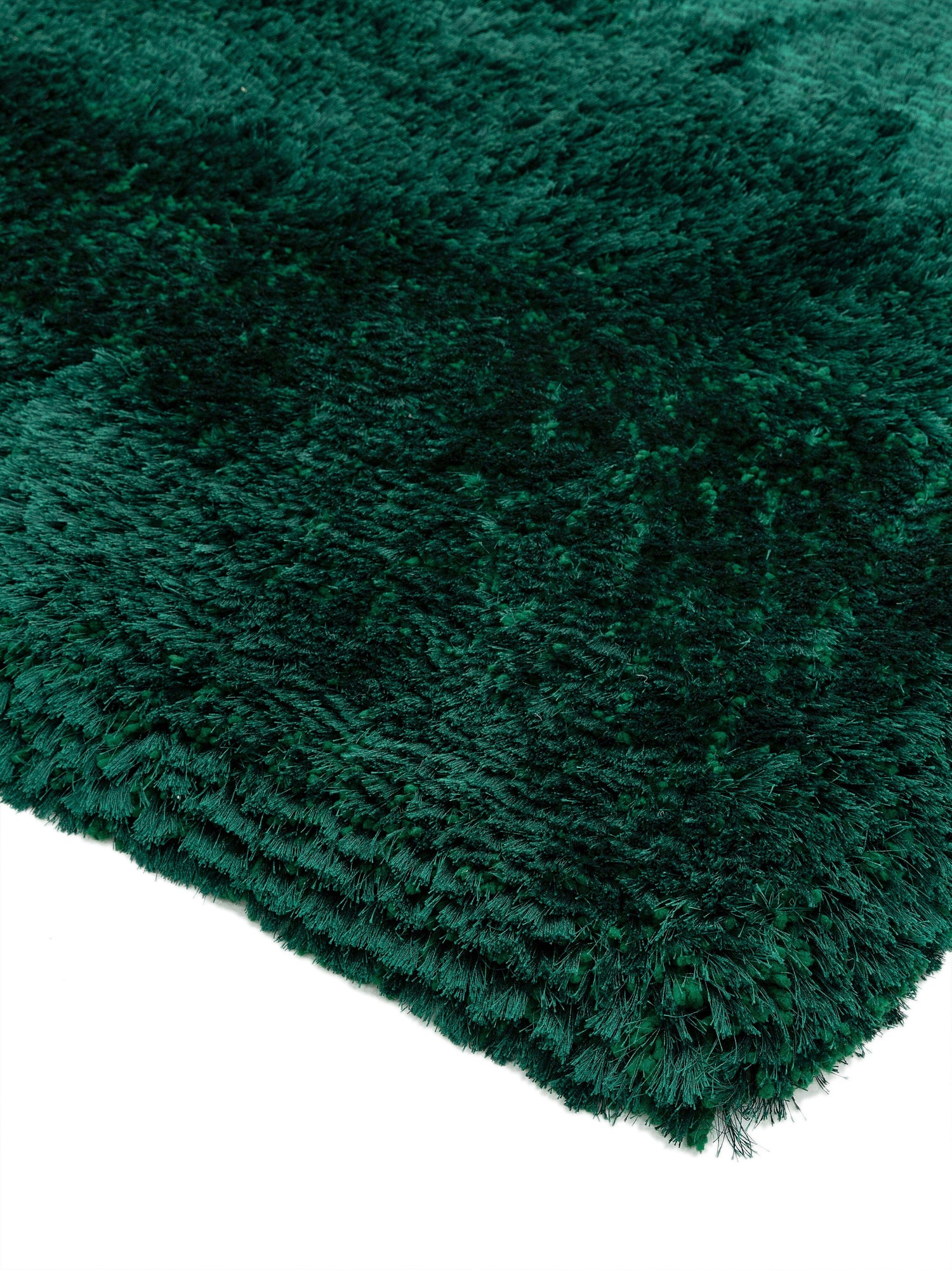  Asiatic Carpets-Asiatic Carpets Plush Hand Woven Rug Emerald - 160 x 230cm-Green 397 