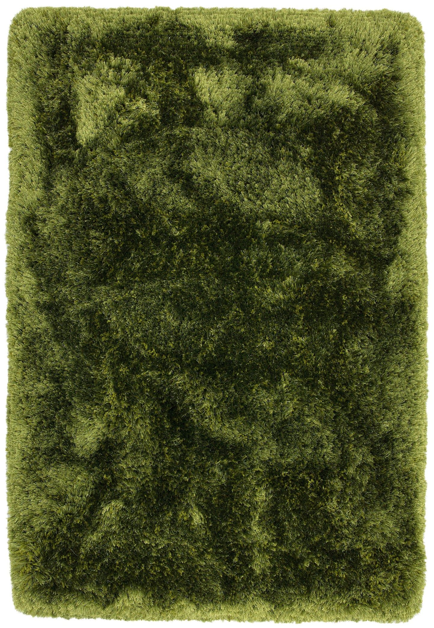 Asiatic Carpets Plush Hand Woven Rug Green - 70 x 140cm