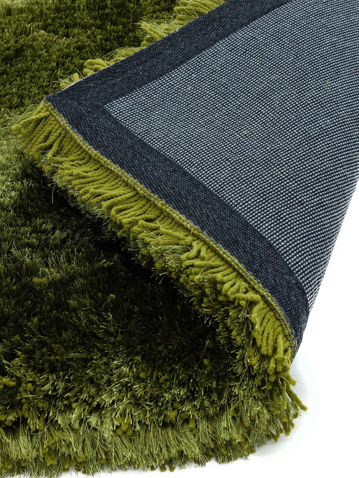  Asiatic Carpets-Asiatic Carpets Plush Hand Woven Rug Green - 70 x 140cm-Green 693 