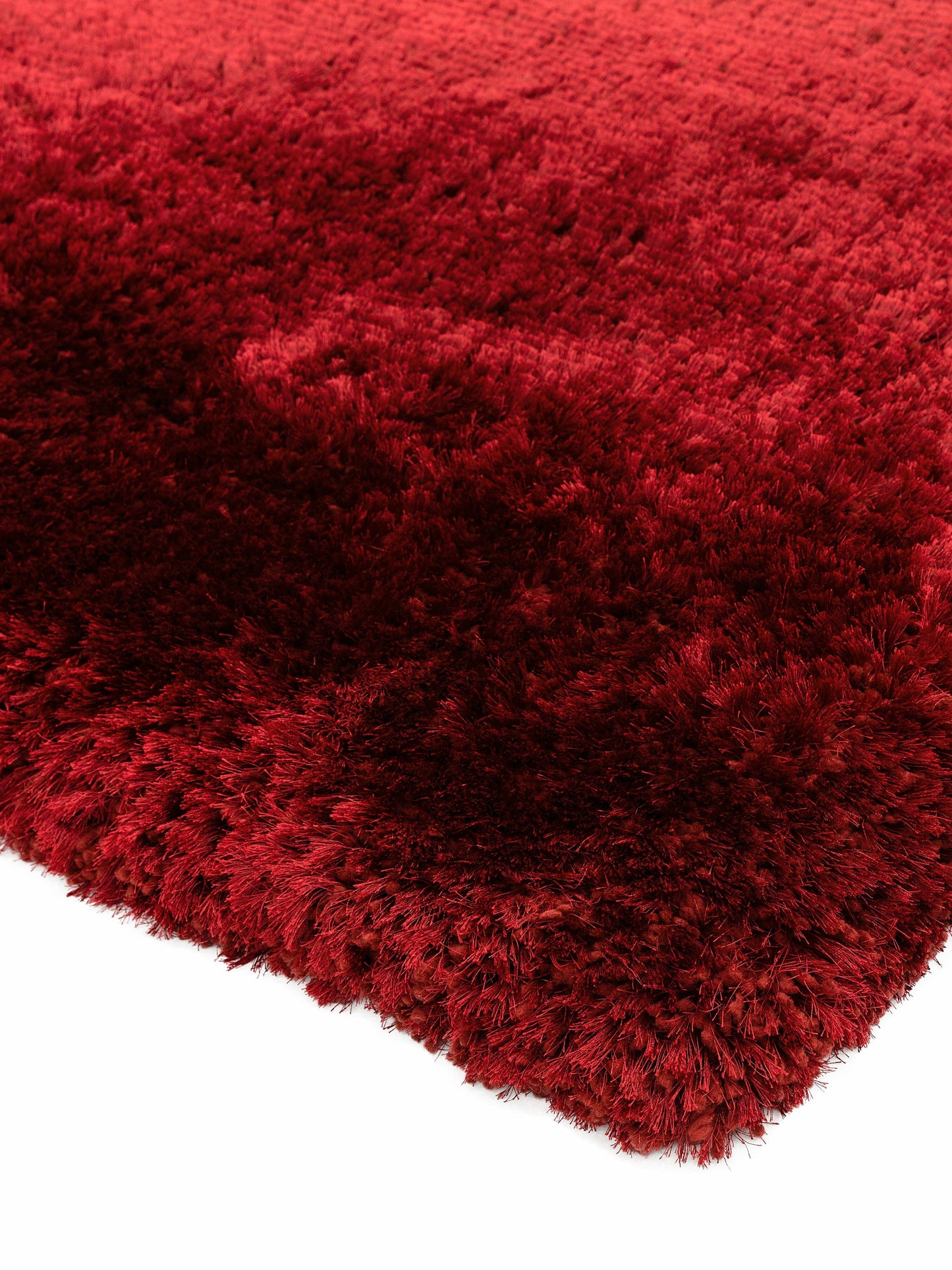 Asiatic Carpets Plush Hand Woven Rug Red - 160 x 230cm