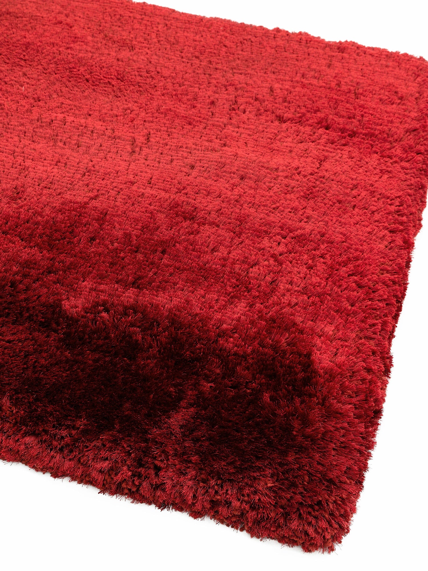  Asiatic Carpets-Asiatic Carpets Plush Hand Woven Rug Red - 160 x 230cm-Red 245 