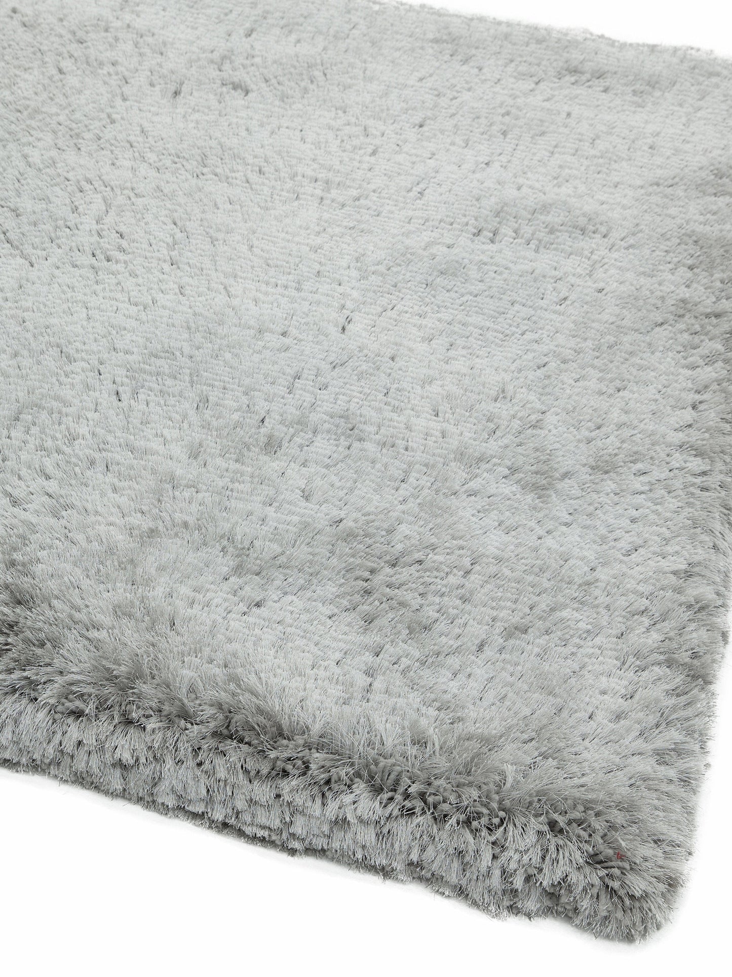 Asiatic Carpets Plush Hand Woven Rug Silver - 120 x 170cm