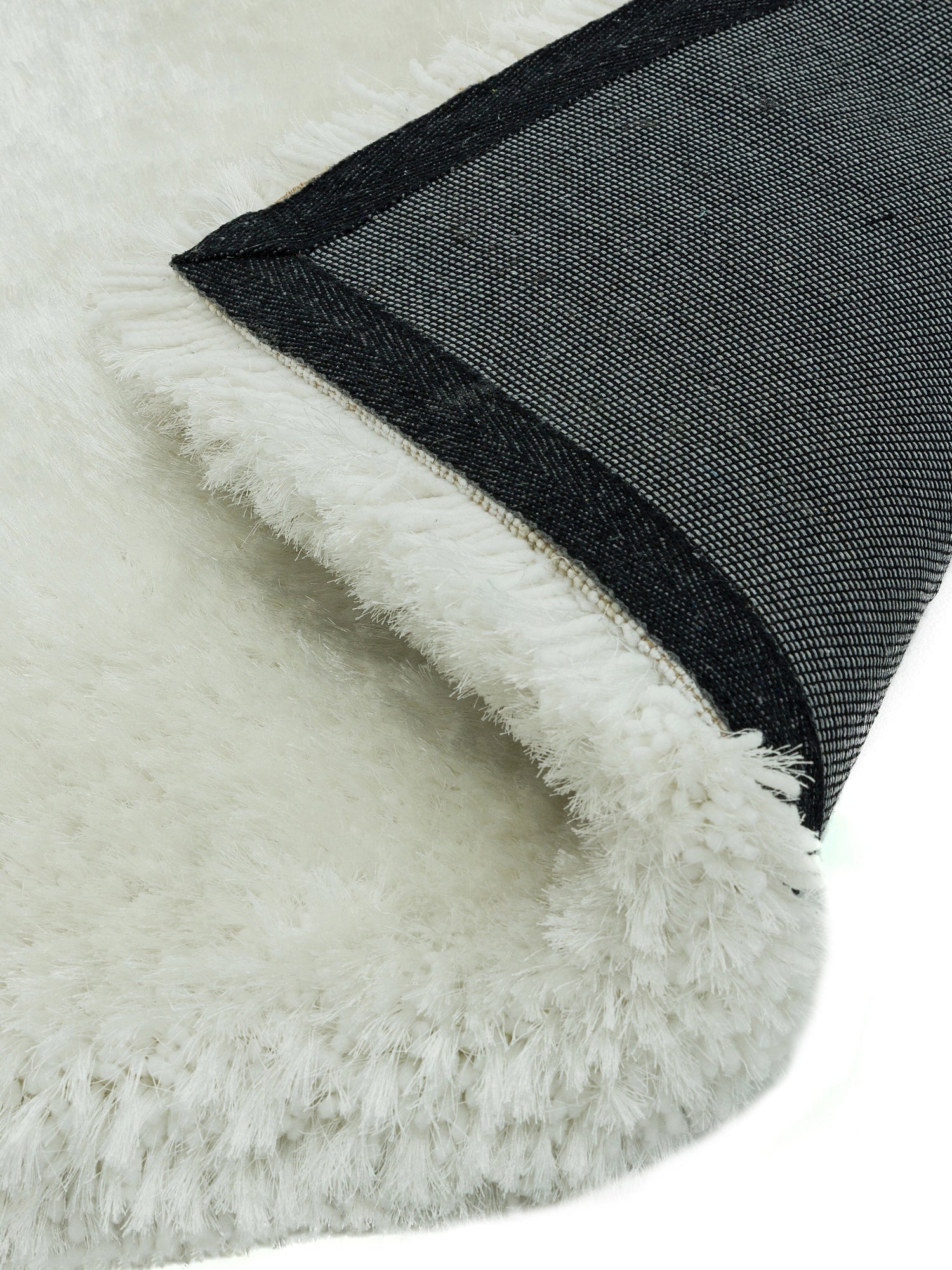  Asiatic Carpets-Asiatic Carpets Plush Hand Woven Rug White - 140 x 200cm-Cream, White 853 
