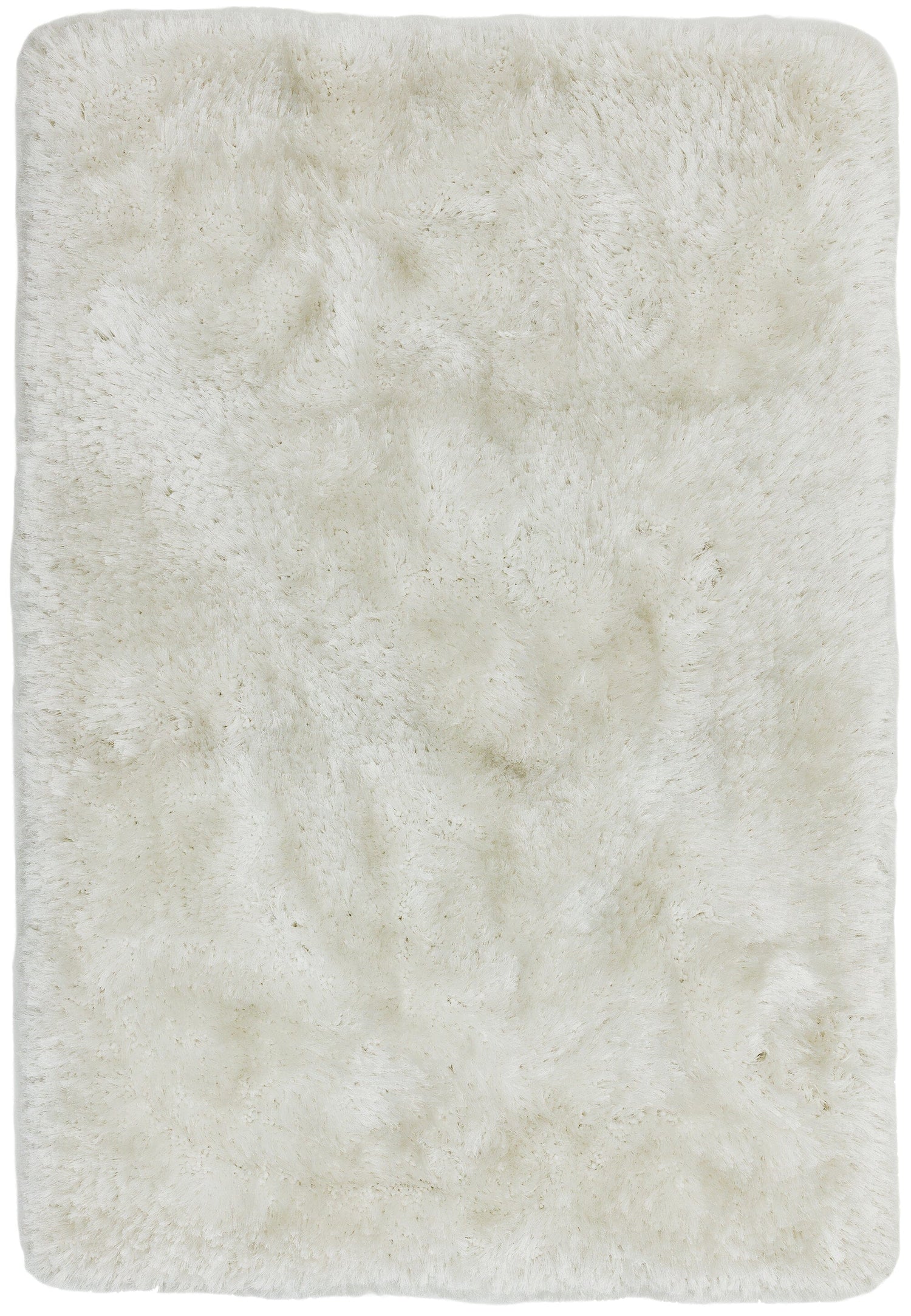  Asiatic Carpets-Asiatic Carpets Plush Hand Woven Rug White - 140 x 200cm-Cream, White 549 