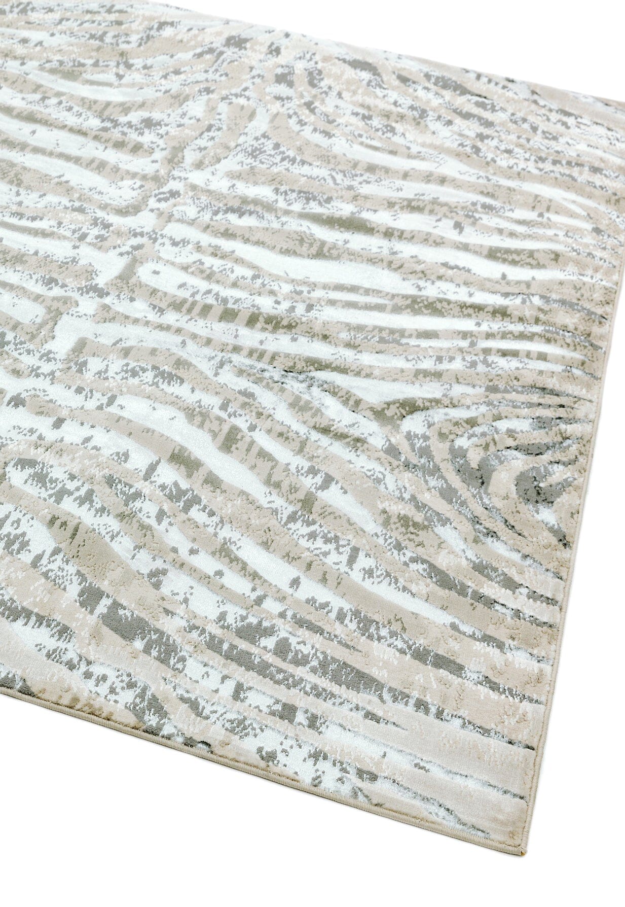  Asiatic Carpets-Asiatic Carpets Quantum Machine Woven Rug Zebra - 200 x 290cm-Multicoloured 493 