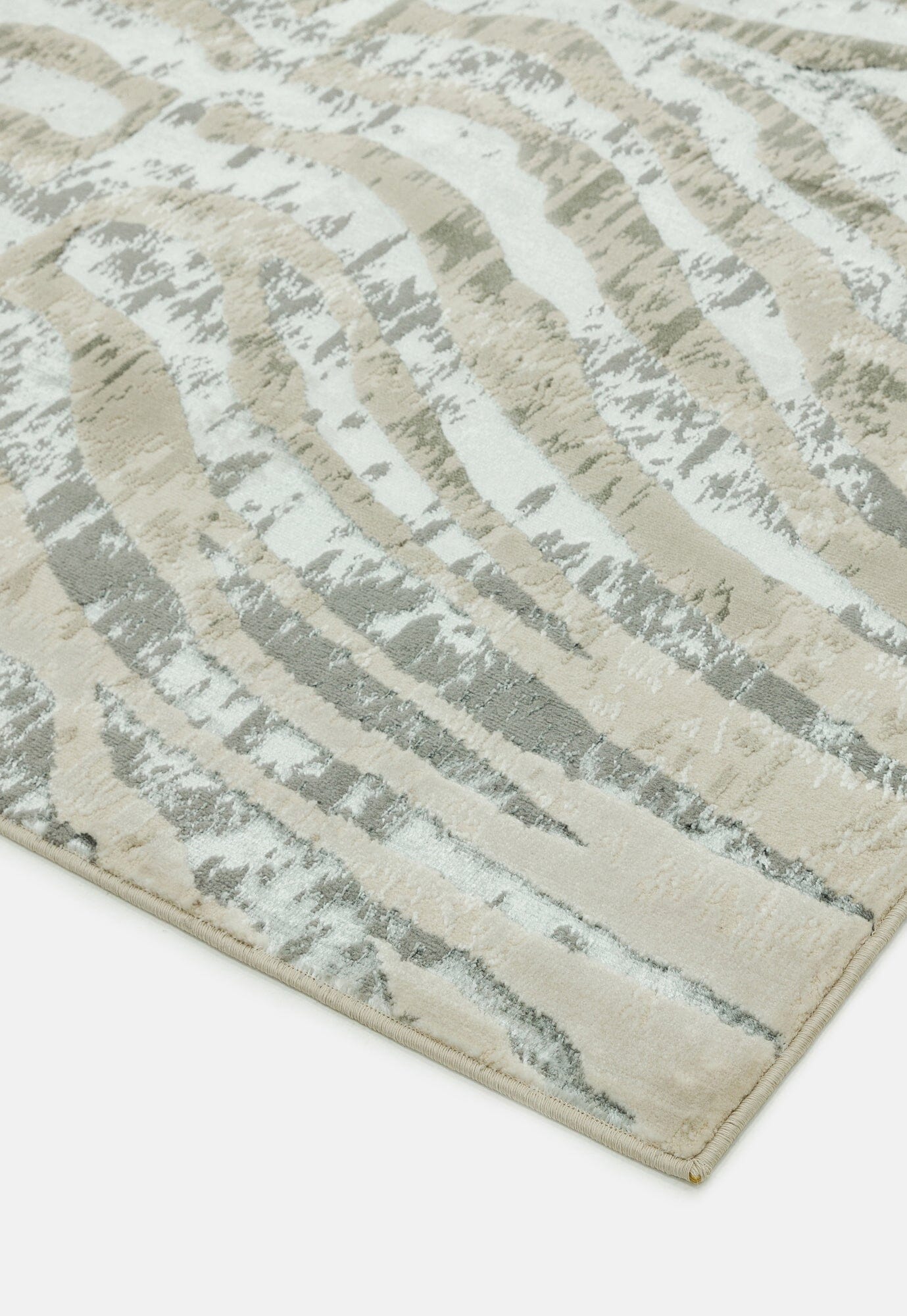  Asiatic Carpets-Asiatic Carpets Quantum Machine Woven Rug Zebra - 200 x 290cm-Multicoloured 261 