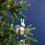 Jonathan Adler Rabbit Ornament White