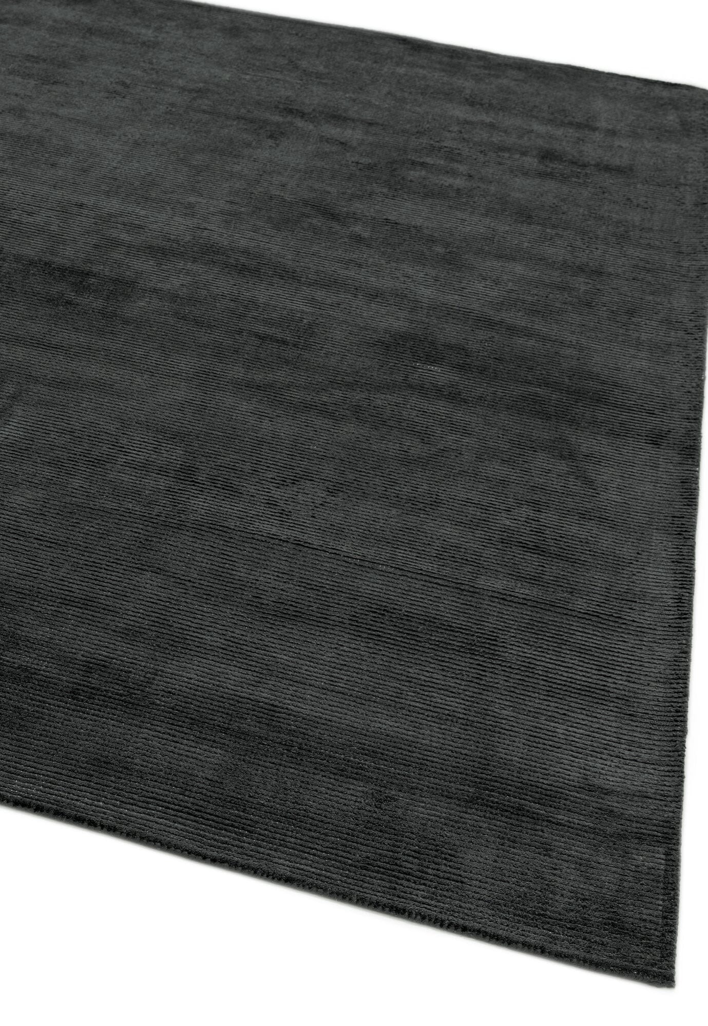  Asiatic Carpets-Asiatic Carpets Reko Hand Woven Rug Charcoal - 160 x 230cm-Grey, Silver 453 