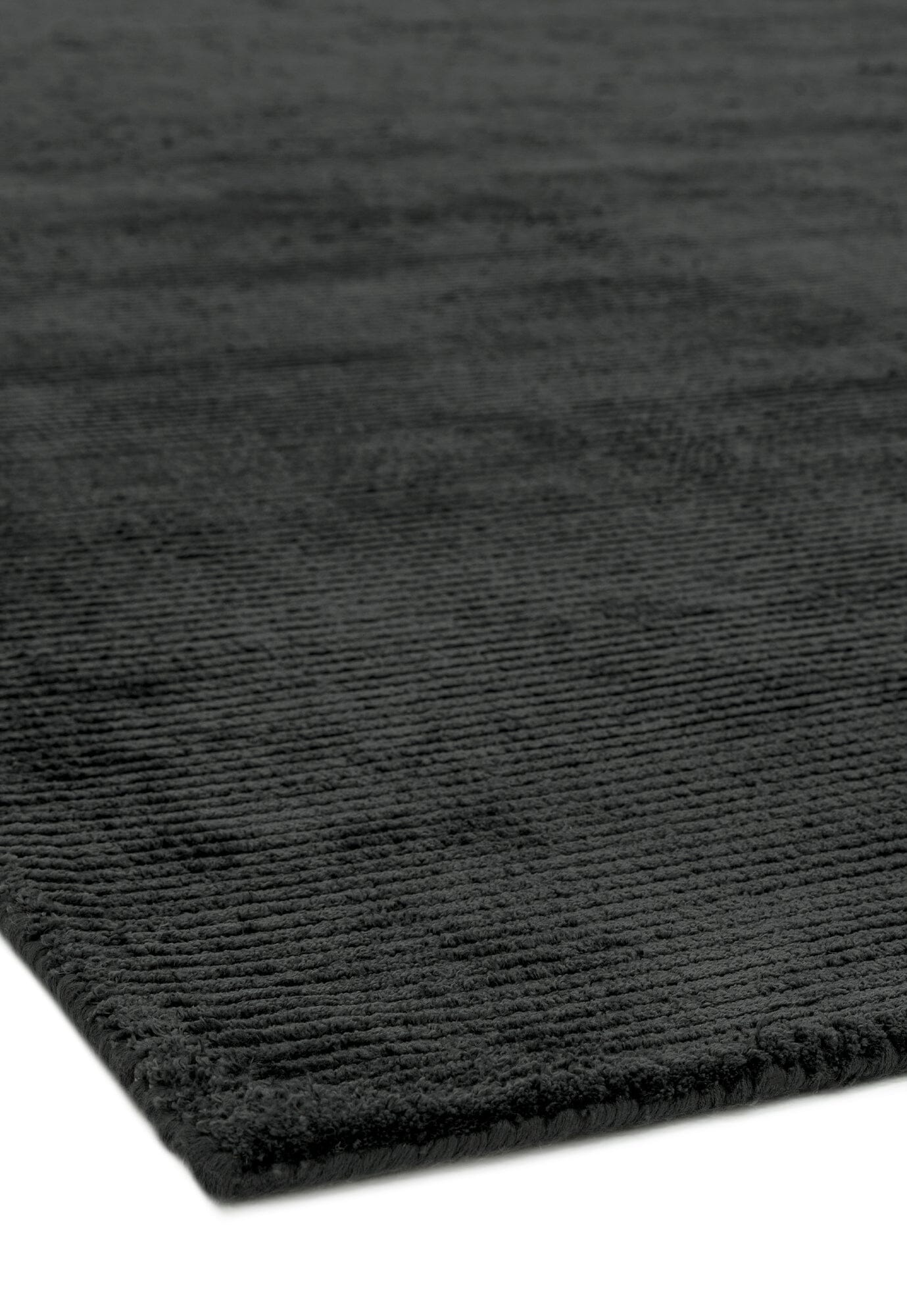 Asiatic Carpets-Asiatic Carpets Reko Hand Woven Rug Charcoal - 100 x 150cm-Grey, Silver 917 