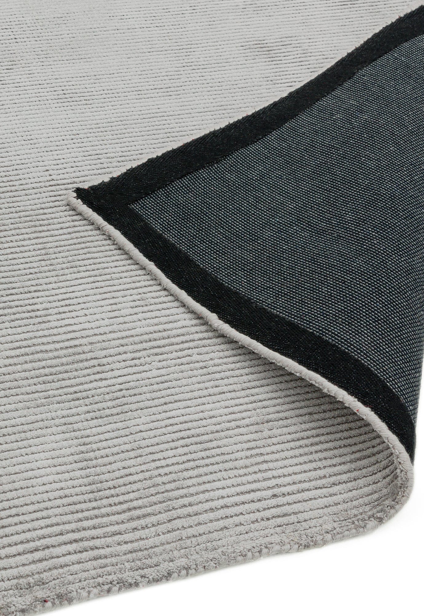  Asiatic Carpets-Asiatic Carpets Reko Hand Woven Rug Silver - 160 x 230cm-Grey, Silver 205 