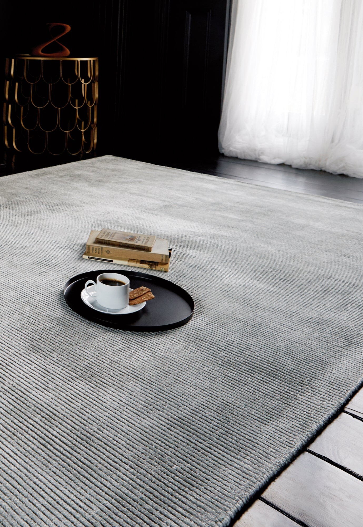  Asiatic Carpets-Asiatic Carpets Reko Hand Woven Rug Silver - 160 x 230cm-Grey, Silver 901 