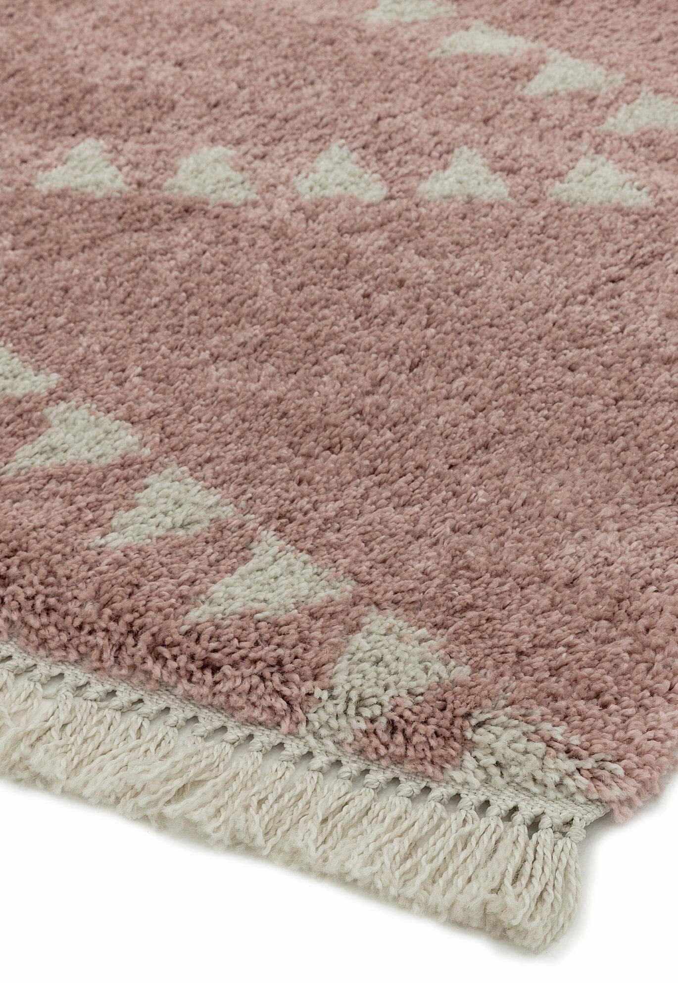 Asiatic Carpets Rocco Machine Woven Rug PINK - 160 x 230cm