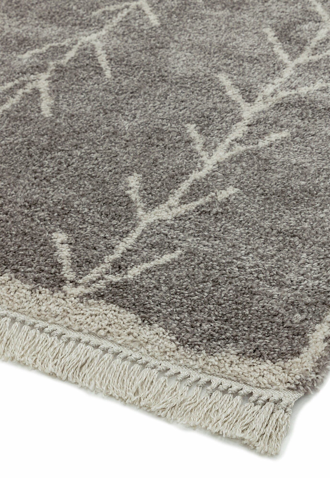  Asiatic Carpets-Asiatic Carpets Rocco Machine Woven Rug GREY ARROW - 200 x 290cm-Grey, Silver 125 