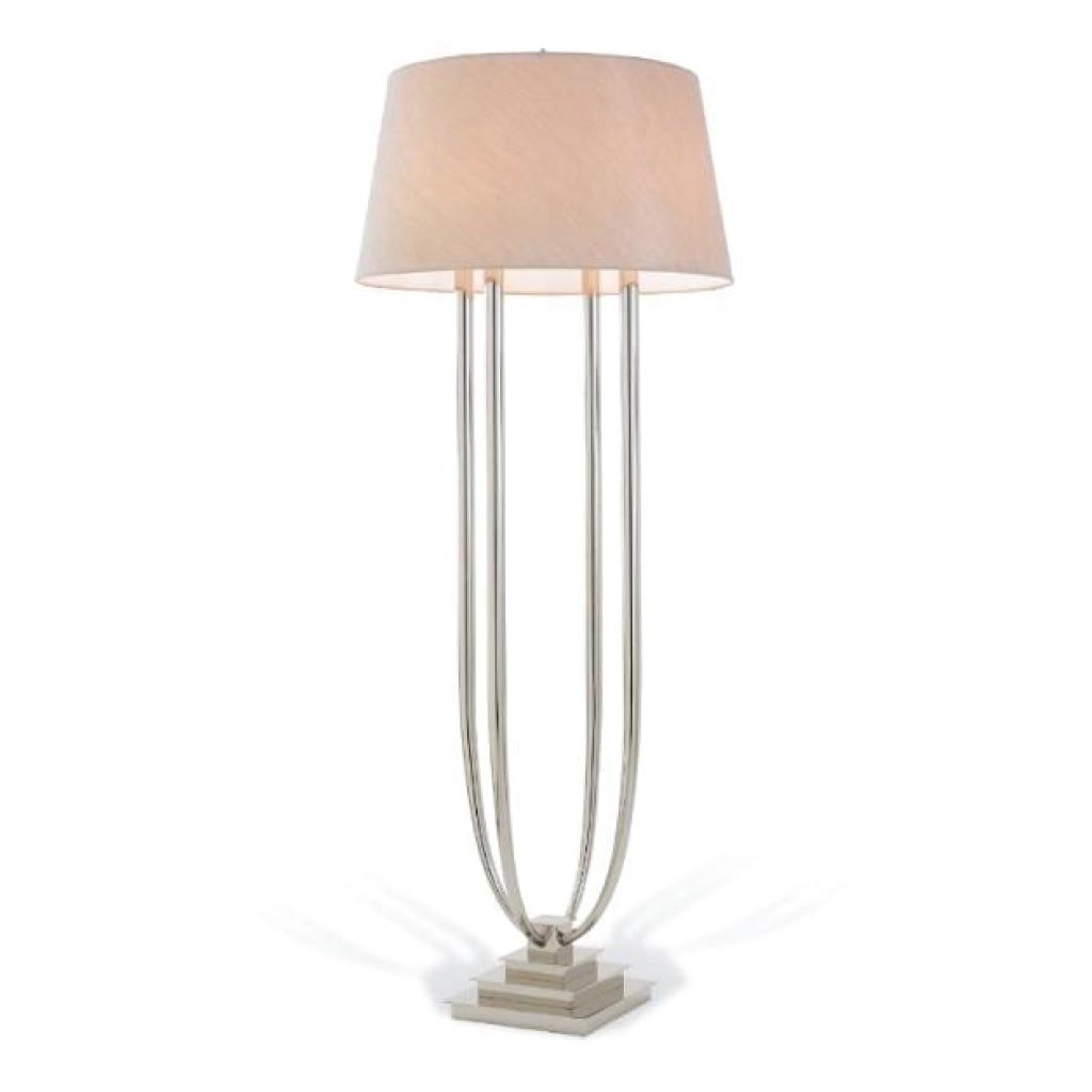 RV Astley Aurora Nickel Floor Lamp-RVAstley-Olivia's