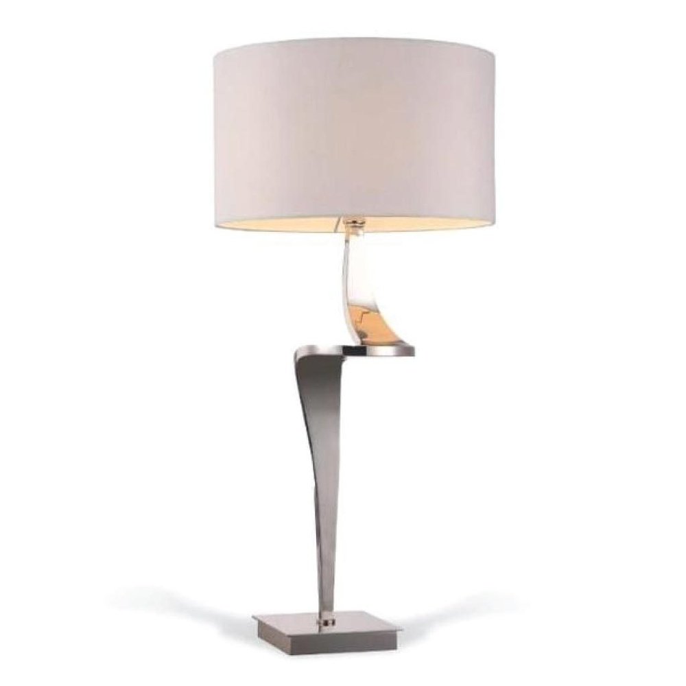 RV Astley Enzo Nickel Table Lamp-RVAstley-Olivia's 