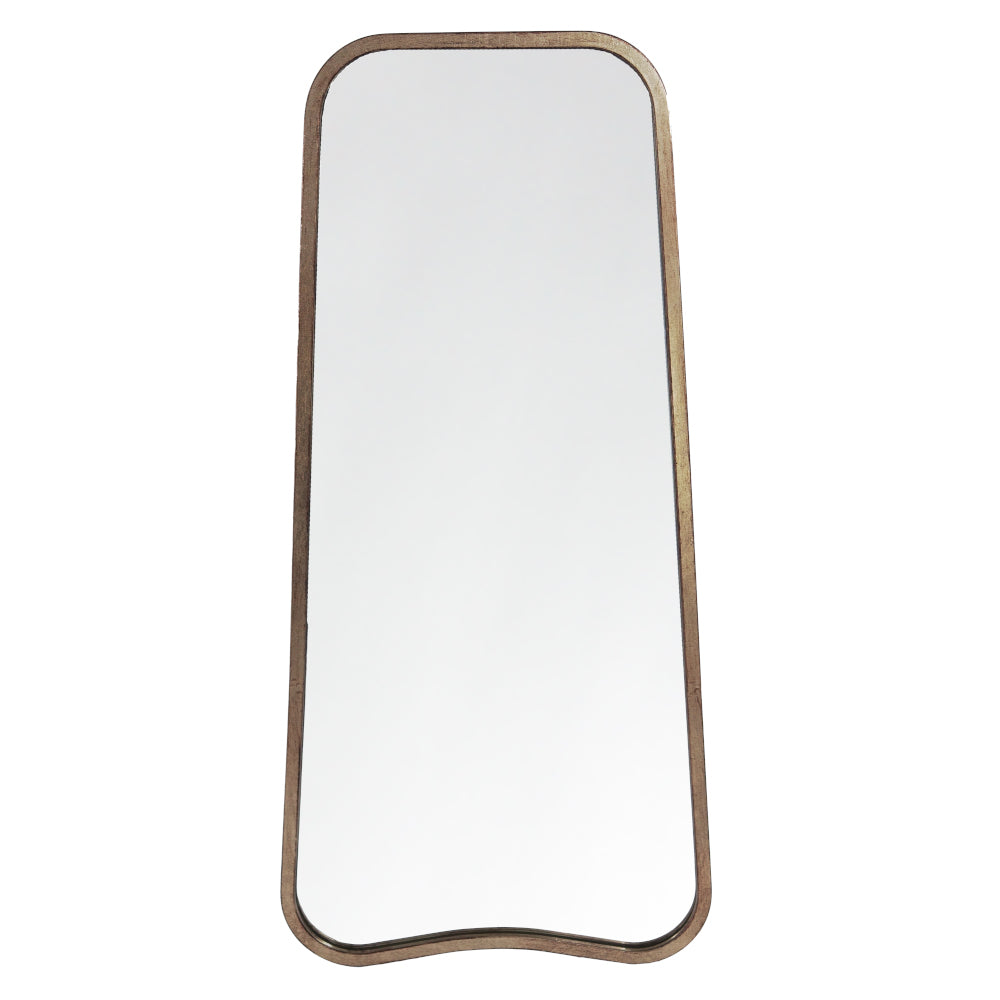 GalleryDS-Gallery Interiors Kurva Leaner Mirror in Gold-Gold 677 