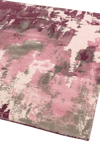 Asiatic Carpets Saturn Hand Woven Rug Pink - 200 x 290cm