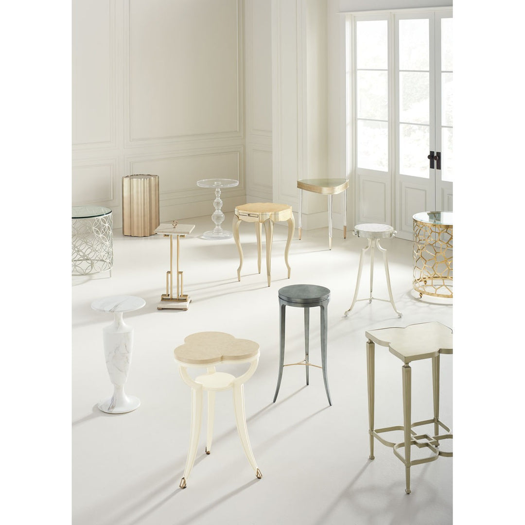 Classic Between You and Me Side Table Caracole 5