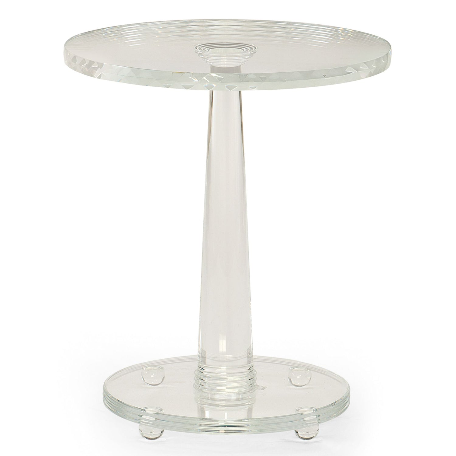  Caracole-Caracole Signature Debut The Sophisticated Side Table-Clear 877 