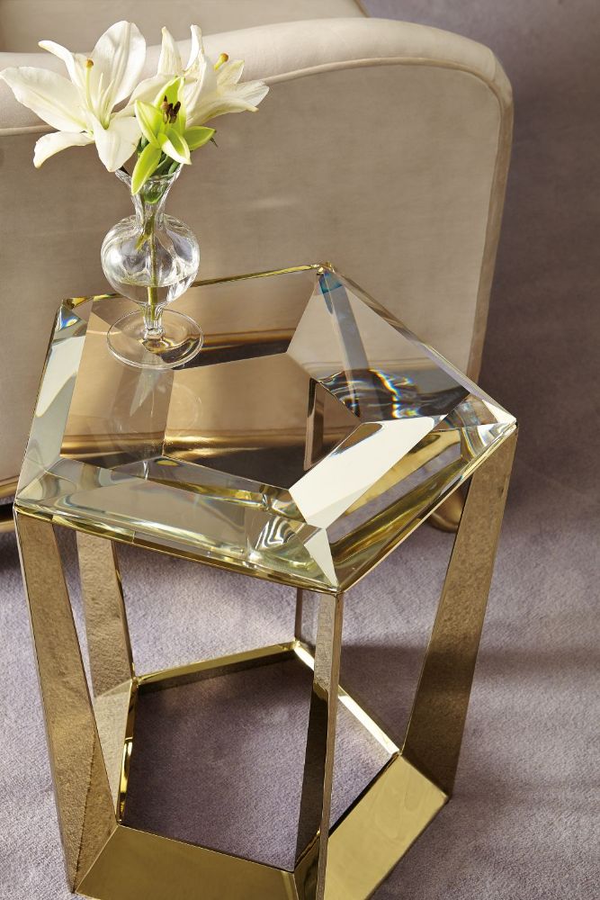 Caracole Signature Debut The Gem Side Table