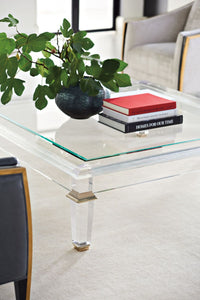 Caracole Signature Promethean Pierre Coffee Table