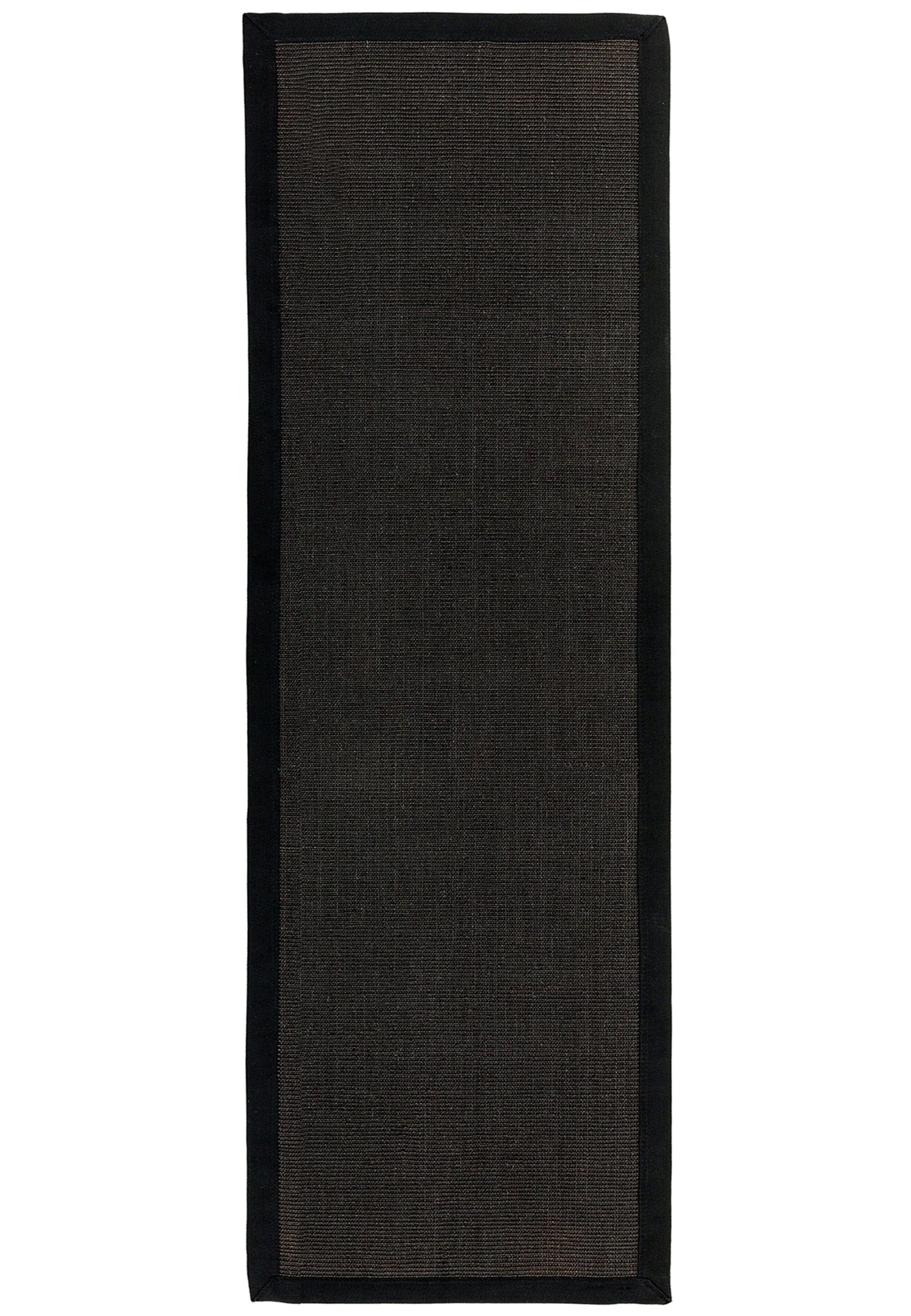  Asiatic Carpets-Asiatic Carpets Sisal Machine Woven Rug Black/Black - 240 x 340cm-Black 133 