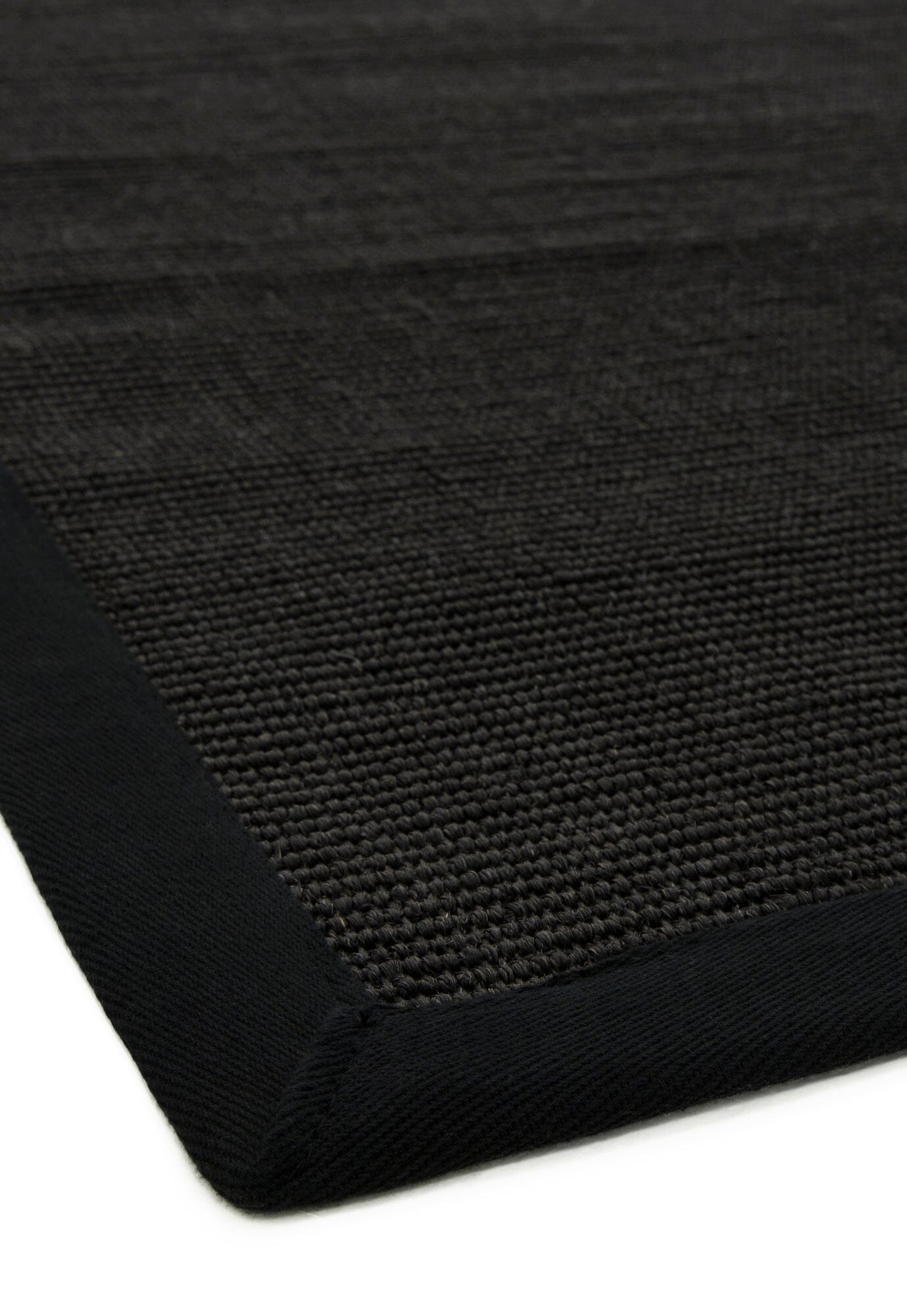  Asiatic Carpets-Asiatic Carpets Sisal Machine Woven Rug Black/Black - 240 x 340cm-Black 597 