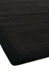 Asiatic Carpets Sisal Machine Woven Rug Black/Black - 240 x 340cm