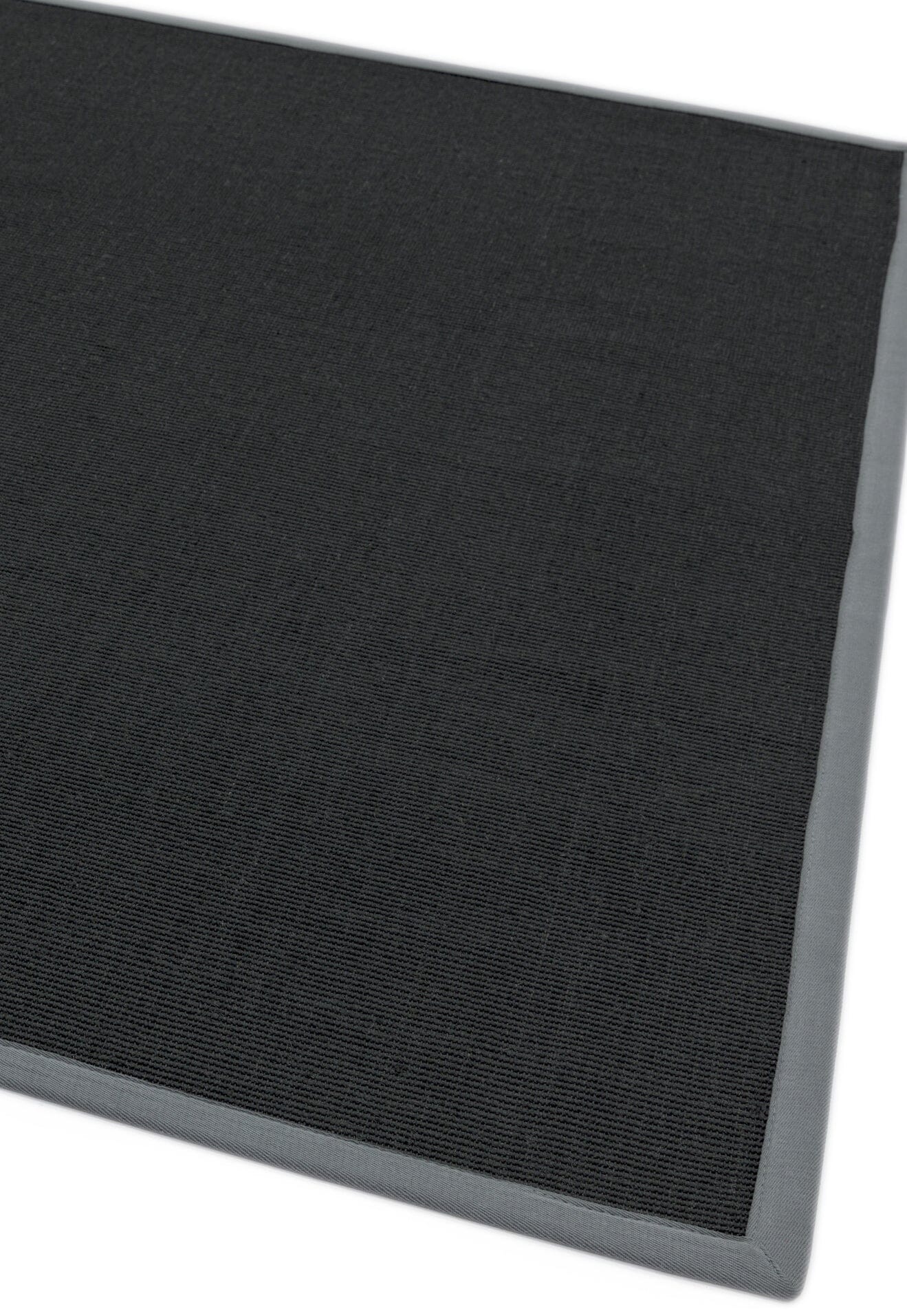  Asiatic Carpets-Asiatic Carpets Sisal Machine Woven Rug Black/Grey - 200 x 300cm-Black 149 