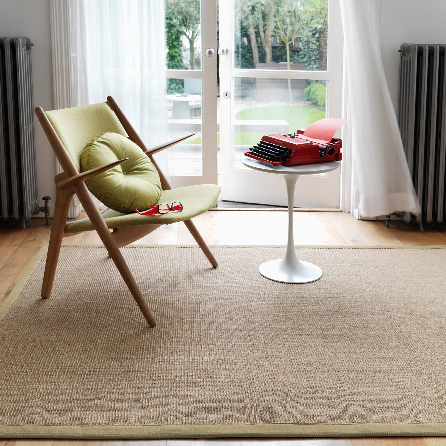  Asiatic Carpets-Asiatic Carpets Sisal Machine Woven Rug Linen/Linen - 68 x 240cm-Beige, Natural 653 