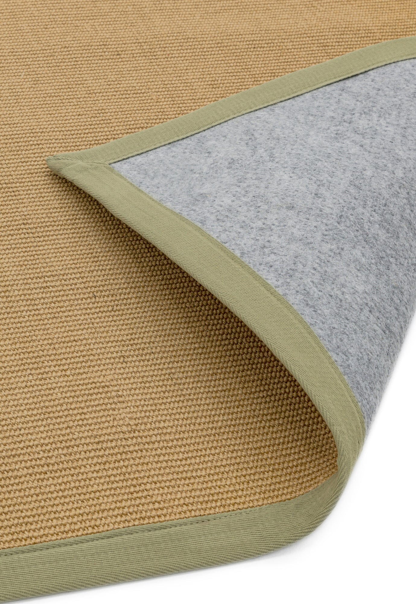 Asiatic Carpets Sisal Machine Woven Rug Linen/Sage - 200 x 300cm