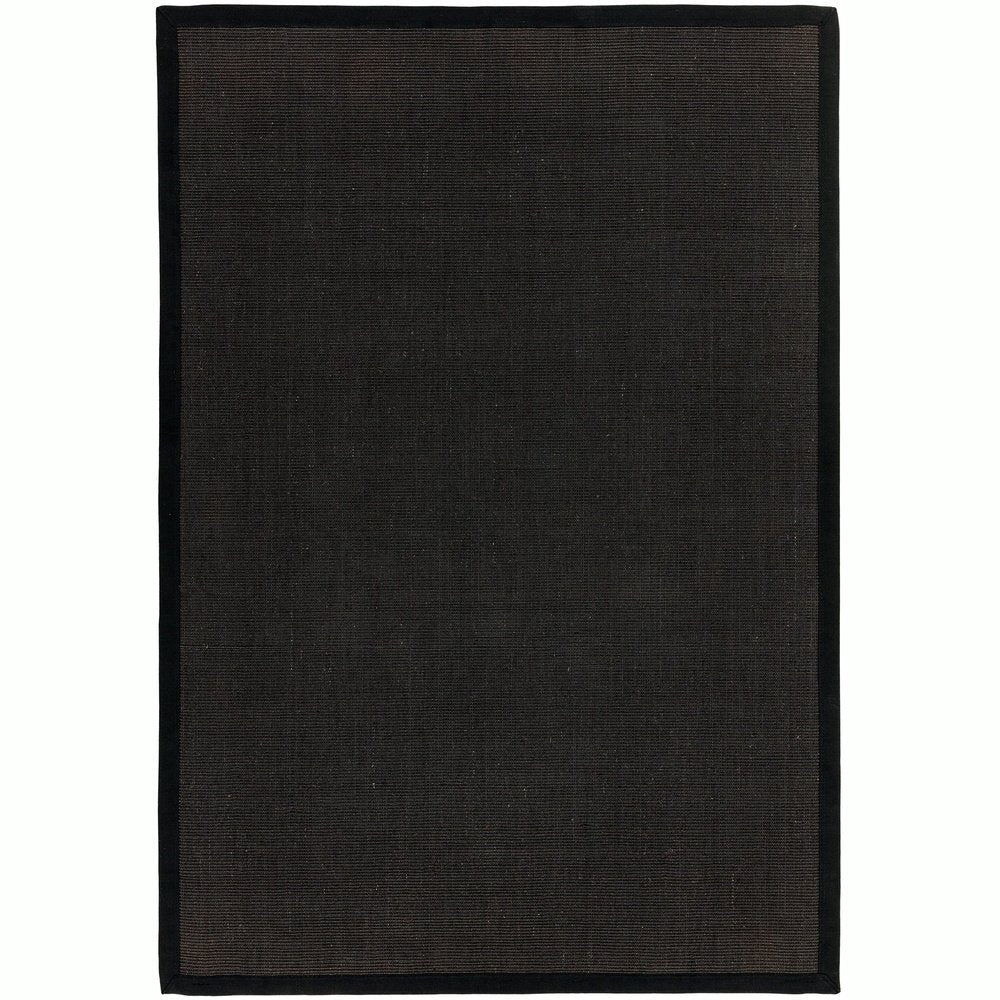 Asiatic Carpets Sisal Machine Woven Rug Black/Black - 240 x 340cm