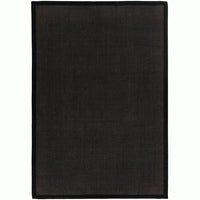 Asiatic Carpets Sisal Machine Woven Rug Black/Black - 240 x 340cm