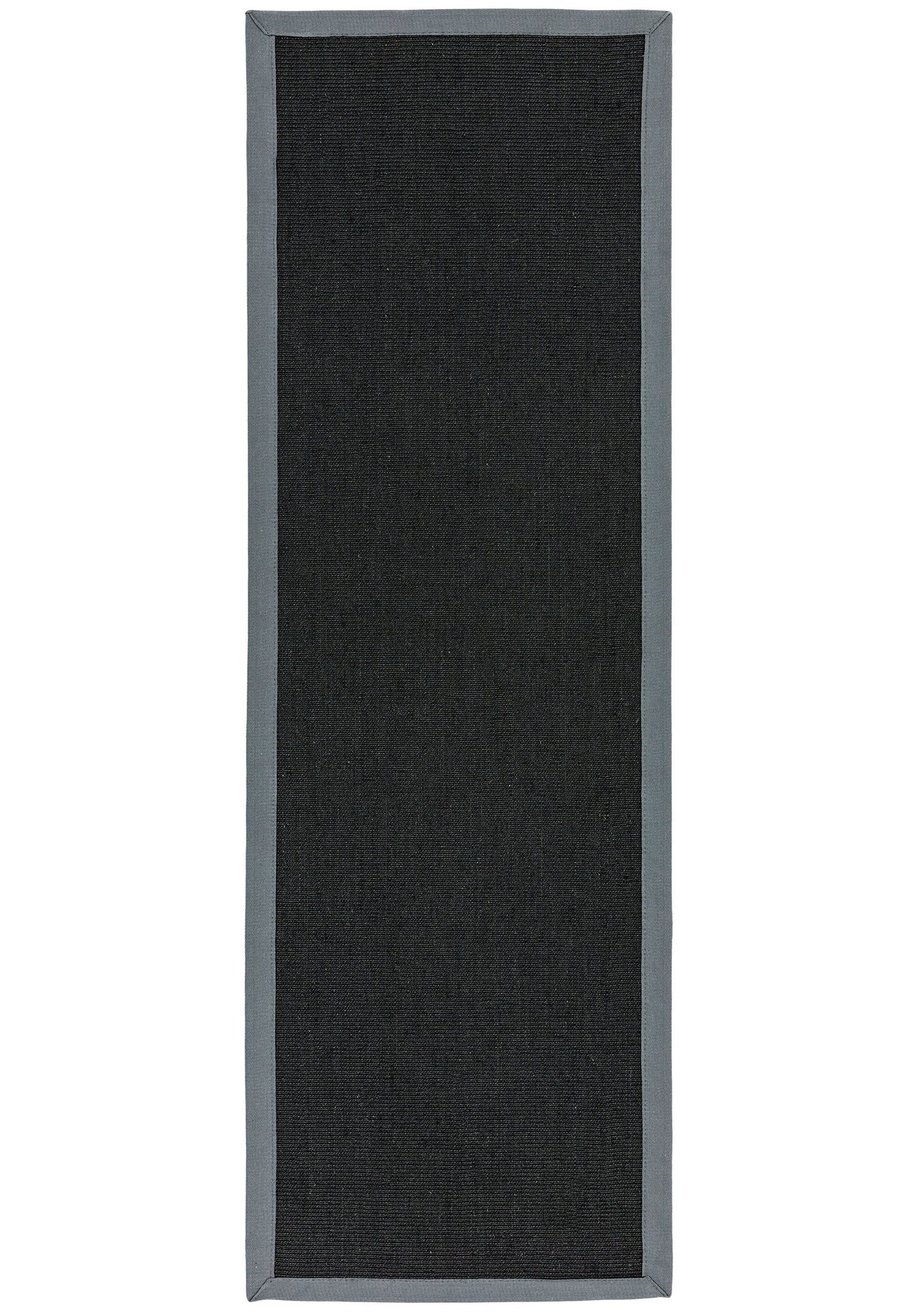 Asiatic Carpets Sisal Machine Woven Rug Black/Grey - 240 x 340cm