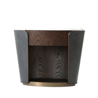 Theodore Alexander Amour Oval Bedside Table