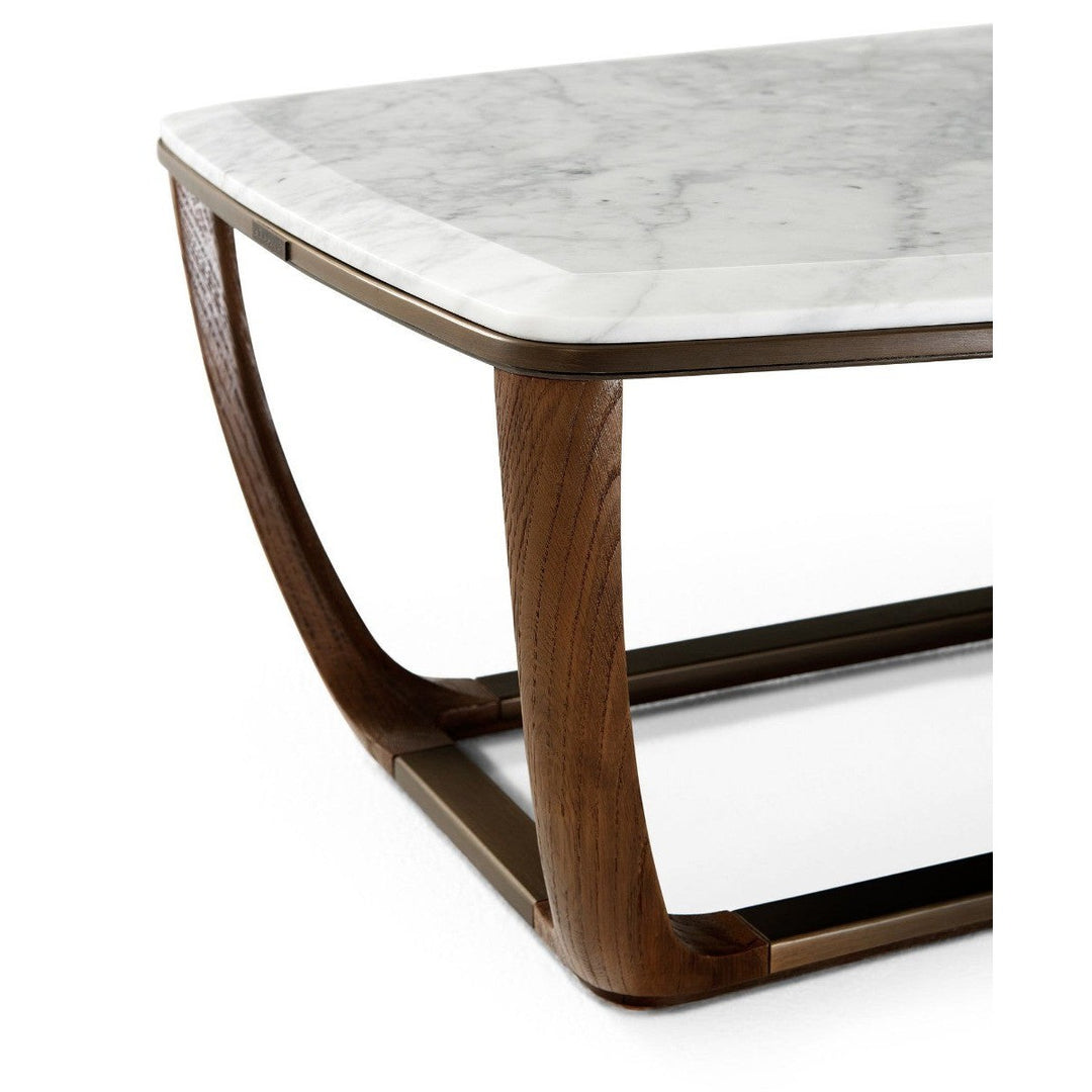 Converge Marble Rectangular Coffee Table Theodore Alexander 4